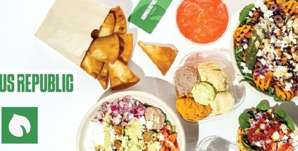Two $15 Gift Certificates to Hummus Republic for $15!!